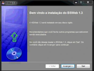 Passos instalação do BSWeb 1.3